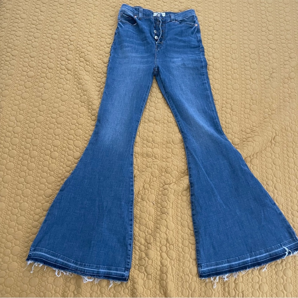 Free People High-Rise Flare Jean